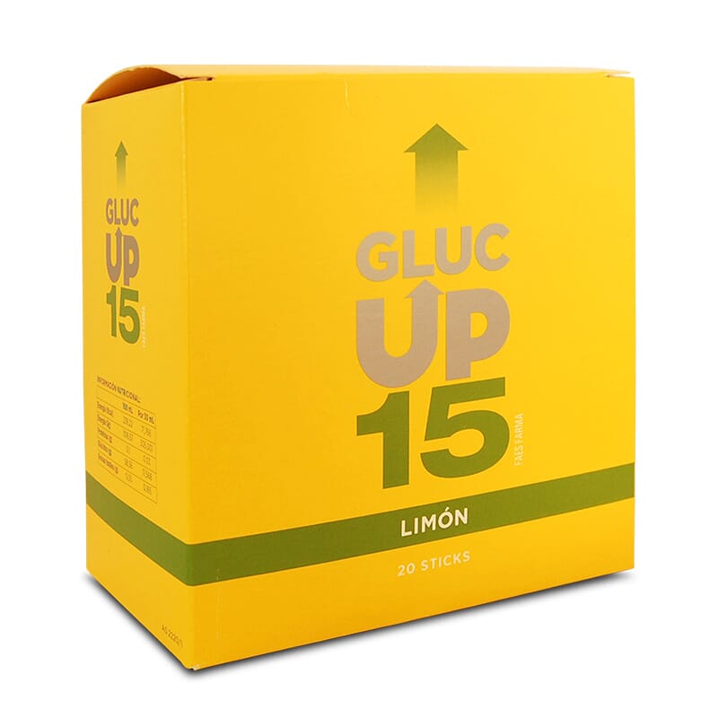 GLUC UP 15 LIMÓN 20 Sticks de 30ml