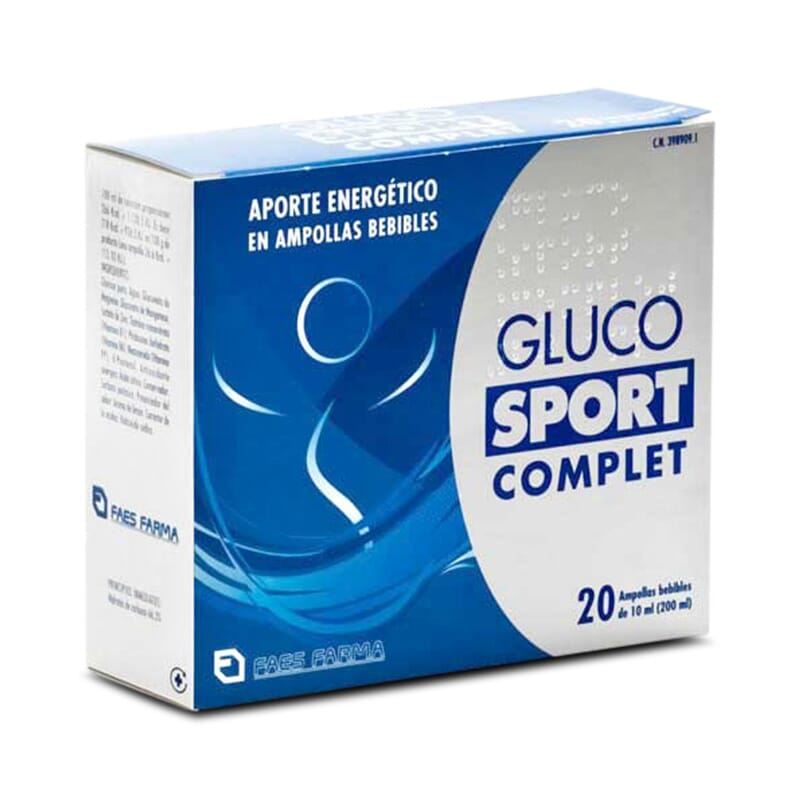 GLUCOSPORT COMPLET 20 Ampollas