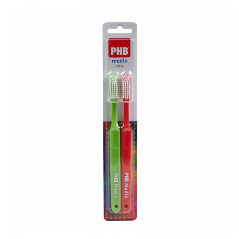 PHB CEPILLO DENTAL CLASSIC MEDIO DUPLO 2 Ud