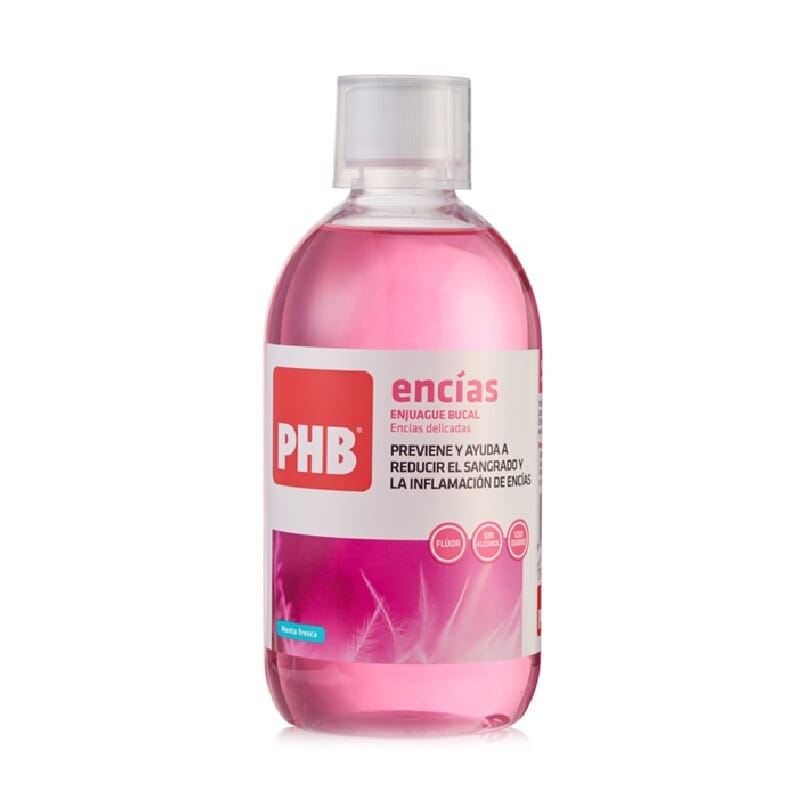 PHB ENCÍAS ENJUAGUE BUCAL 500ml