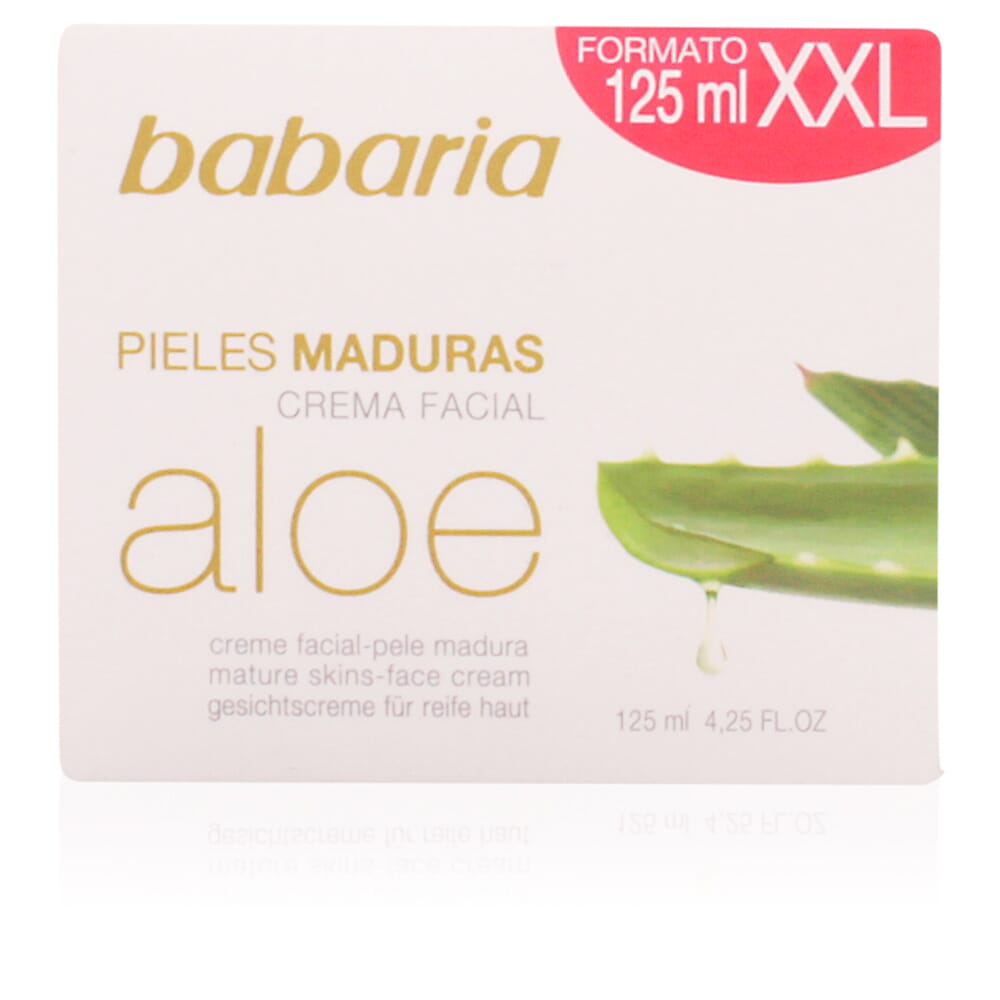 Aloe Vera Crema Facial Nutritiva Piel Madura 125 ml