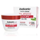 Piel Atopica Aloe Vera Crema Facial 0% 50 ml de Babaria