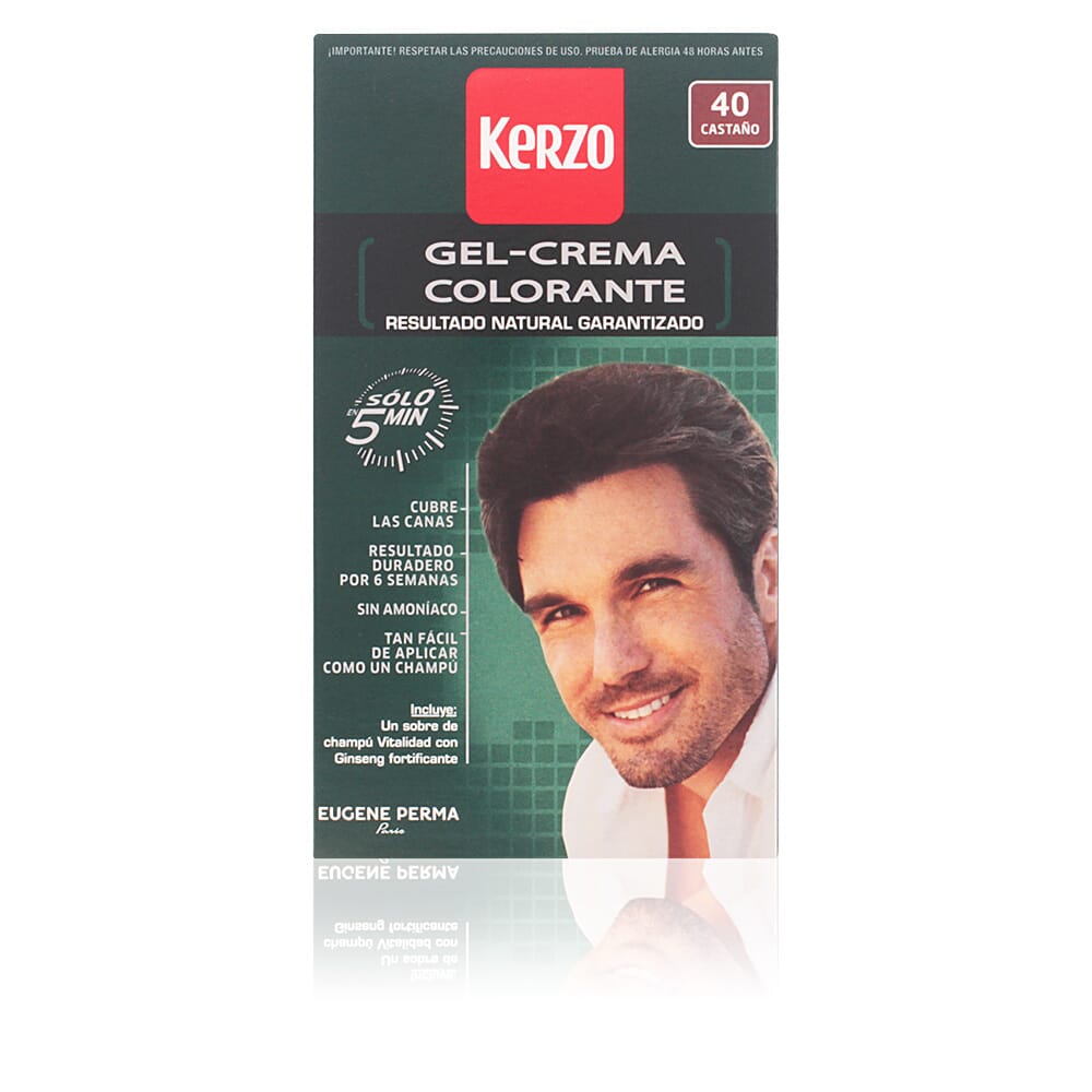 Tinte Para Hombre Gel-Crema #40 Castaño