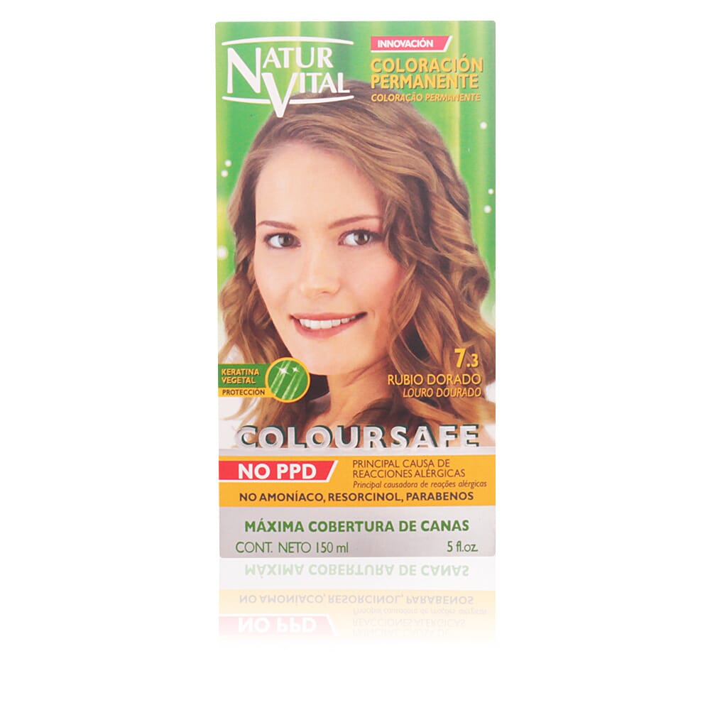 Coloursafe Tinte Permanente #7.3-Rubio Dorado 150 ml