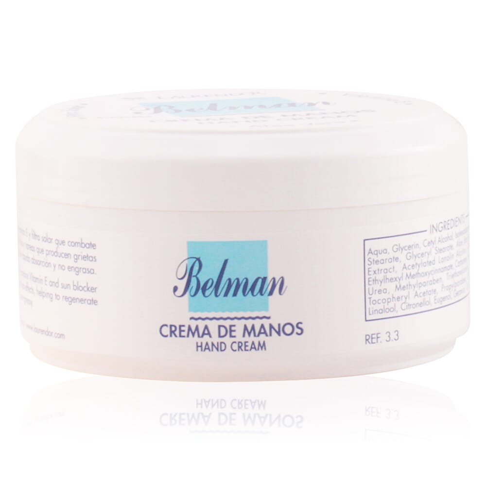 Belman Crema Manos Aloe Vera Y Filtro Solar Tarro 180 ml