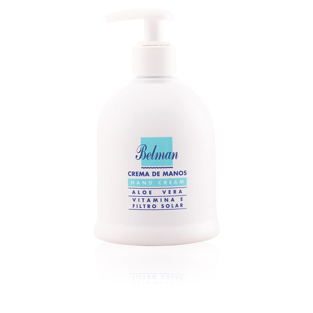 Belman Crema Manos Aloe Vera&Filtro Solar Dosificador 300 ml