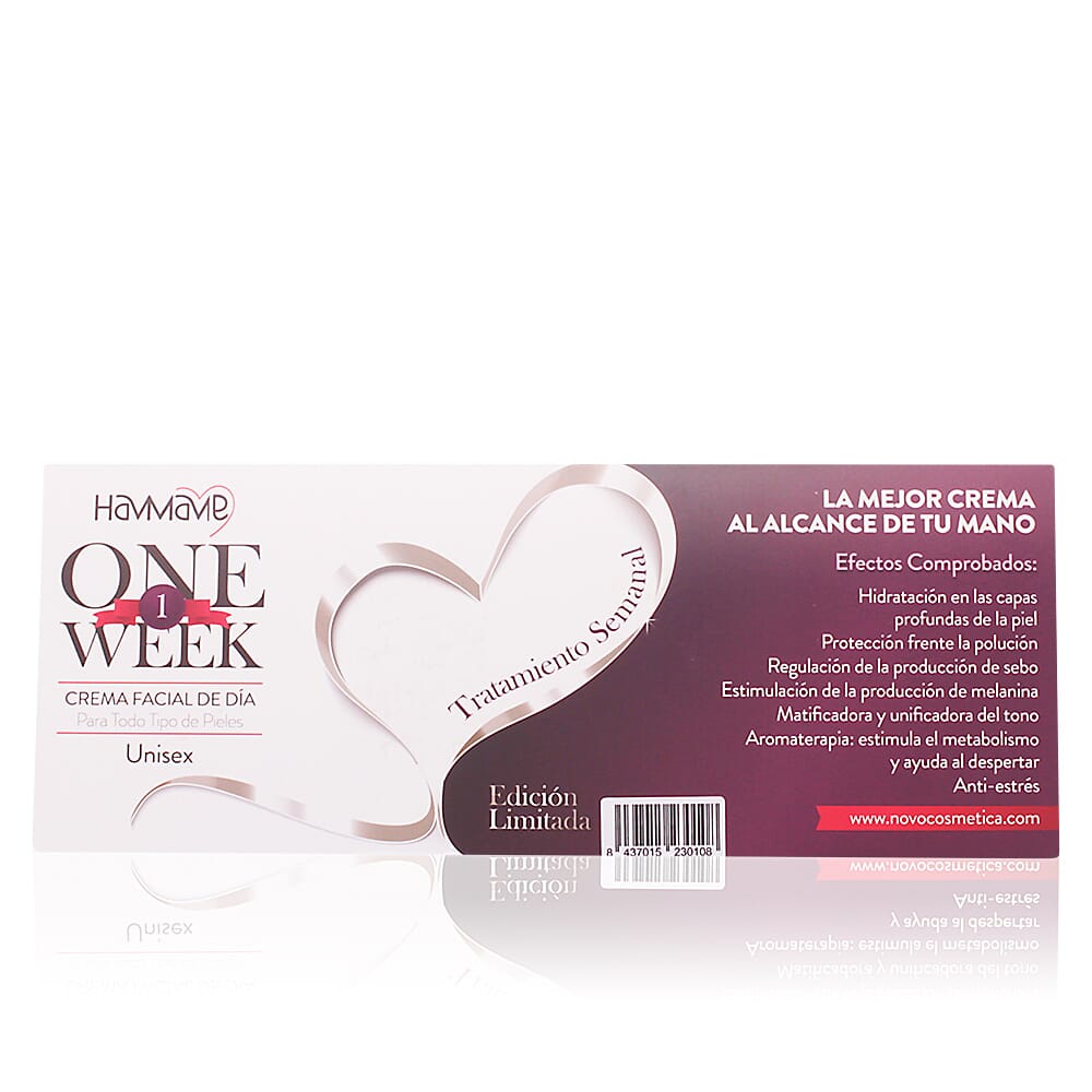One Week Crema Facial De Día Unisex Tp