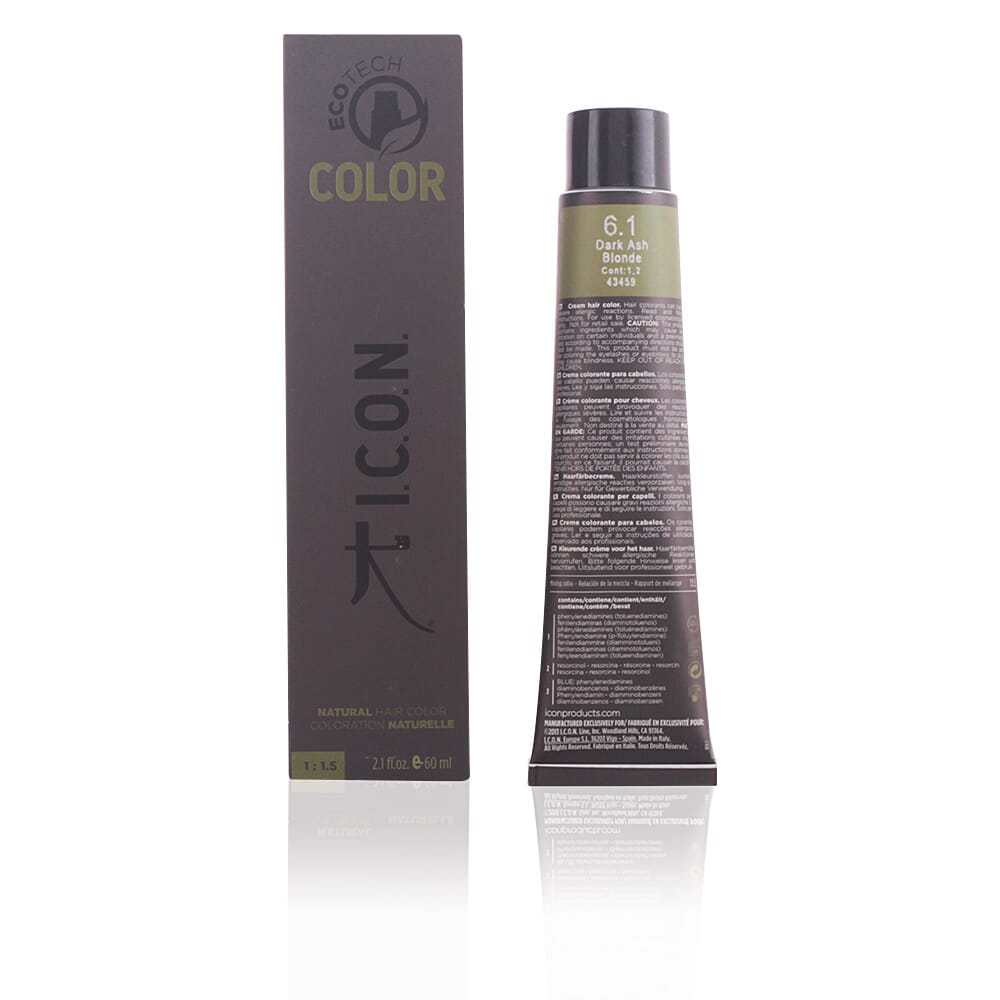 Ecotech Color Natural Color #6.1 Dark Ash Blonde 60 ml