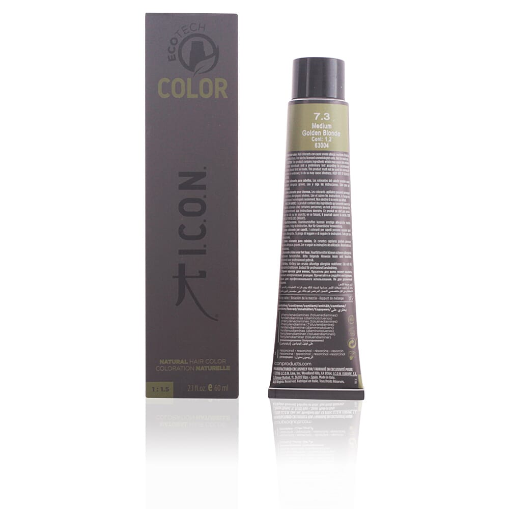 Ecotech Color Natural Color #7.3 Medium Golden Blonde 60 ml