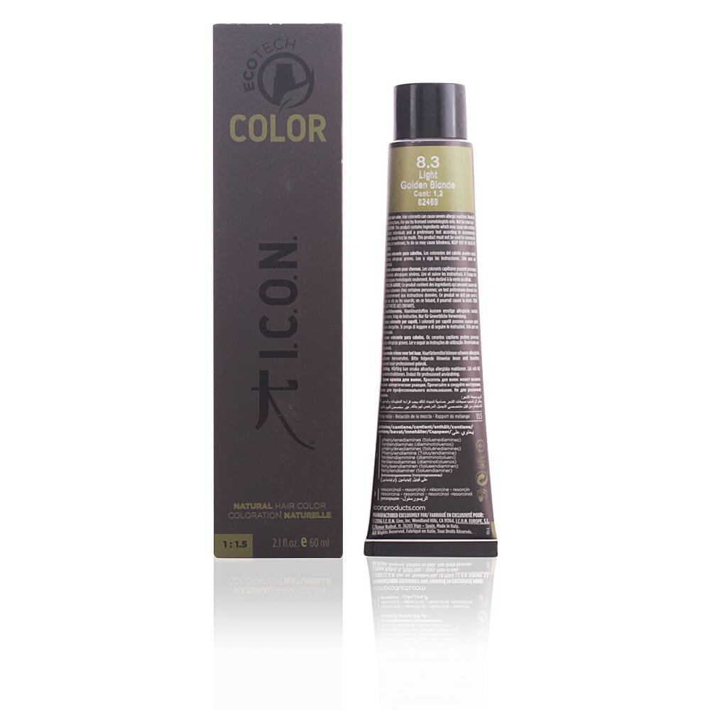 Ecotech Color Natural Color #8.3 Light Golden Blonde 60 ml