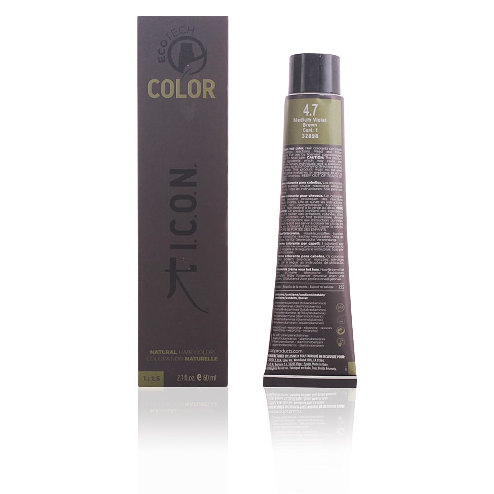 Ecotech Color Natural Color #4.7 Medium Violet Brown 60 ml