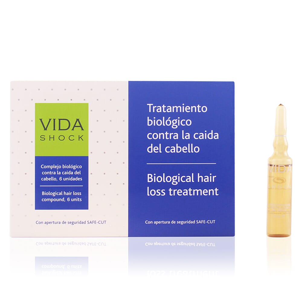 Vida Shock Anticaída Estuche 6 Ampollas X 10 ml