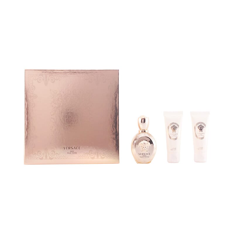 Eros pour Femme Set 3 prodotti EDP 50 ml + Gel Doccia 50 ml