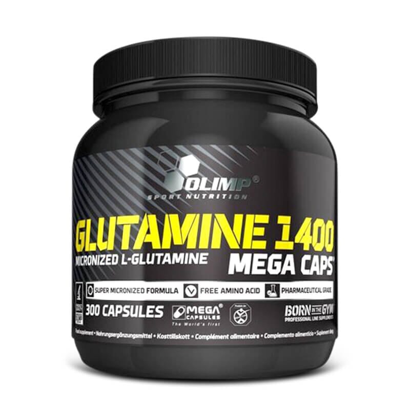 Glutamine 1400 Mega Caps 300 Caps