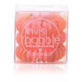 Invisibobble Secret Garden Sweet Clementine Hair Rings 3 pcs 3 Unités de Invisibobble