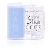 Invisibobble Nano Crystal Clear Hair Rings 3 pcs de Invisibobble