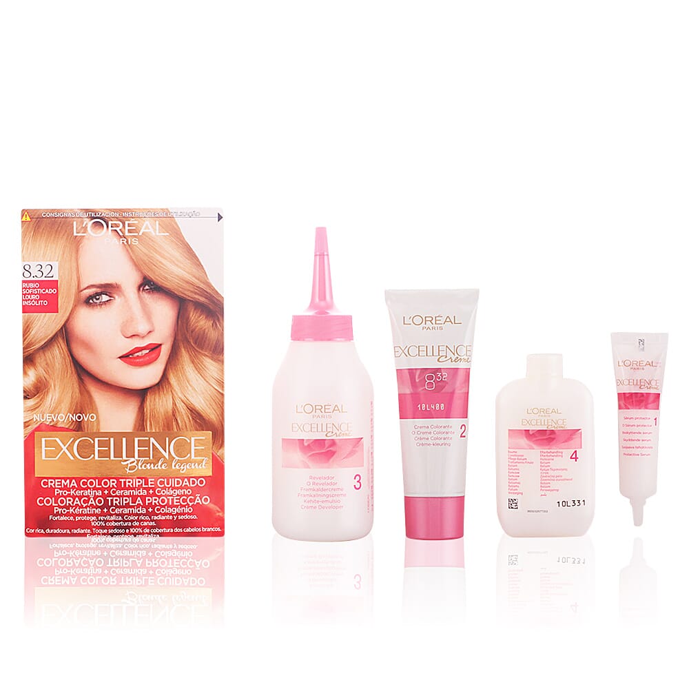 Excellence Blonde Legend Tinta #8,32 Loiro Sofisticado