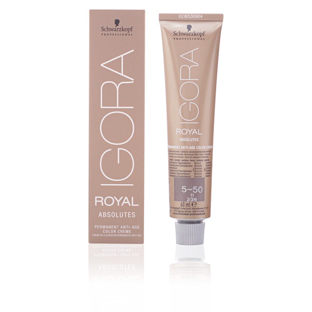 IGORA ROYAL ABSOLUTES 5-50 CASTAÑO CLARO DORADO NATURAL 60ml