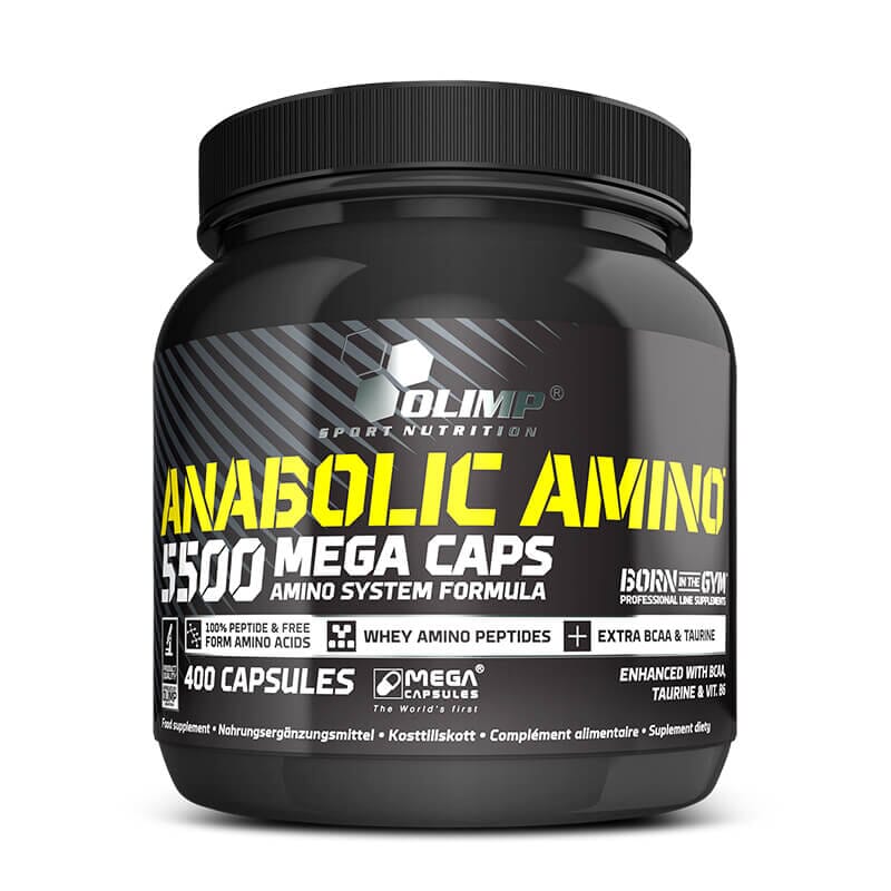 ANABOLIC AMINO 5500 Mega Caps - 400 Caps