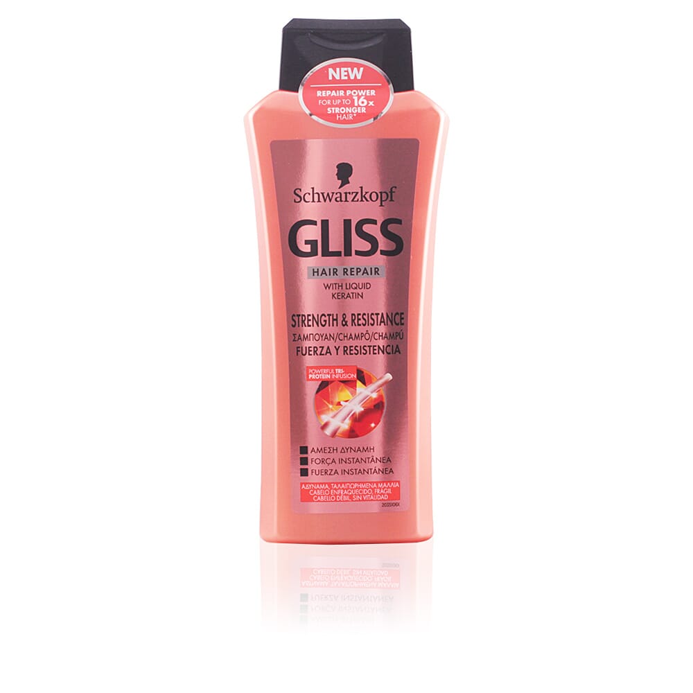 Gliss Fuerza & Resistencia Champú 400 ml