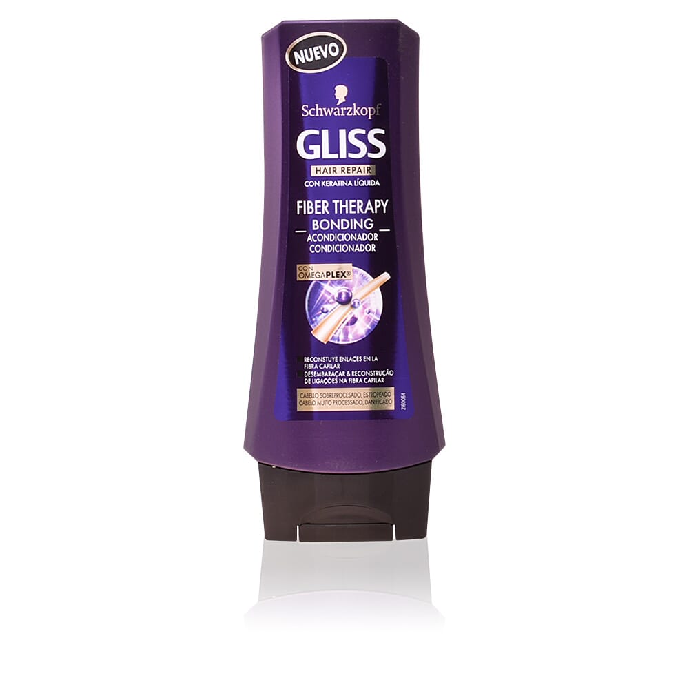 Gliss Fiber Therapy Keratina Líquida Acondicionador 300 ml