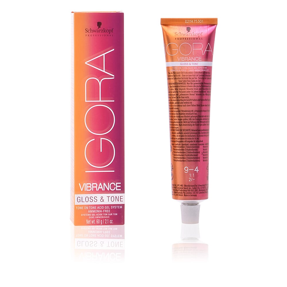 Igora Vibrance Gloss & Tone 9-4-Extra Hellblond Beige 60 g