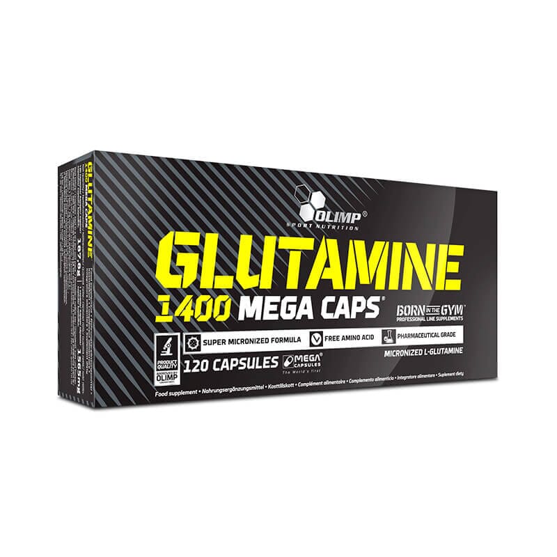 GLUTAMINE 1400 Mega Caps - 120 Caps