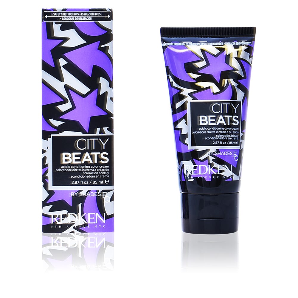 City Beats Hair Colour #Beats E Village Violet 85 ml