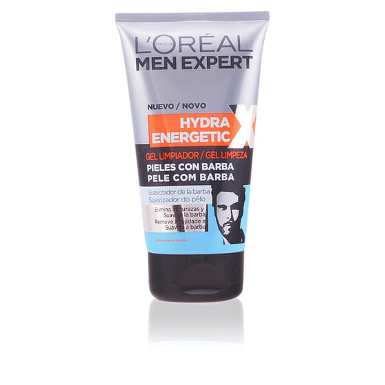 Men Expert Hydra Energetic Gel Detergente Pelli Con Barba 150 ml di L'Oreal Make Up