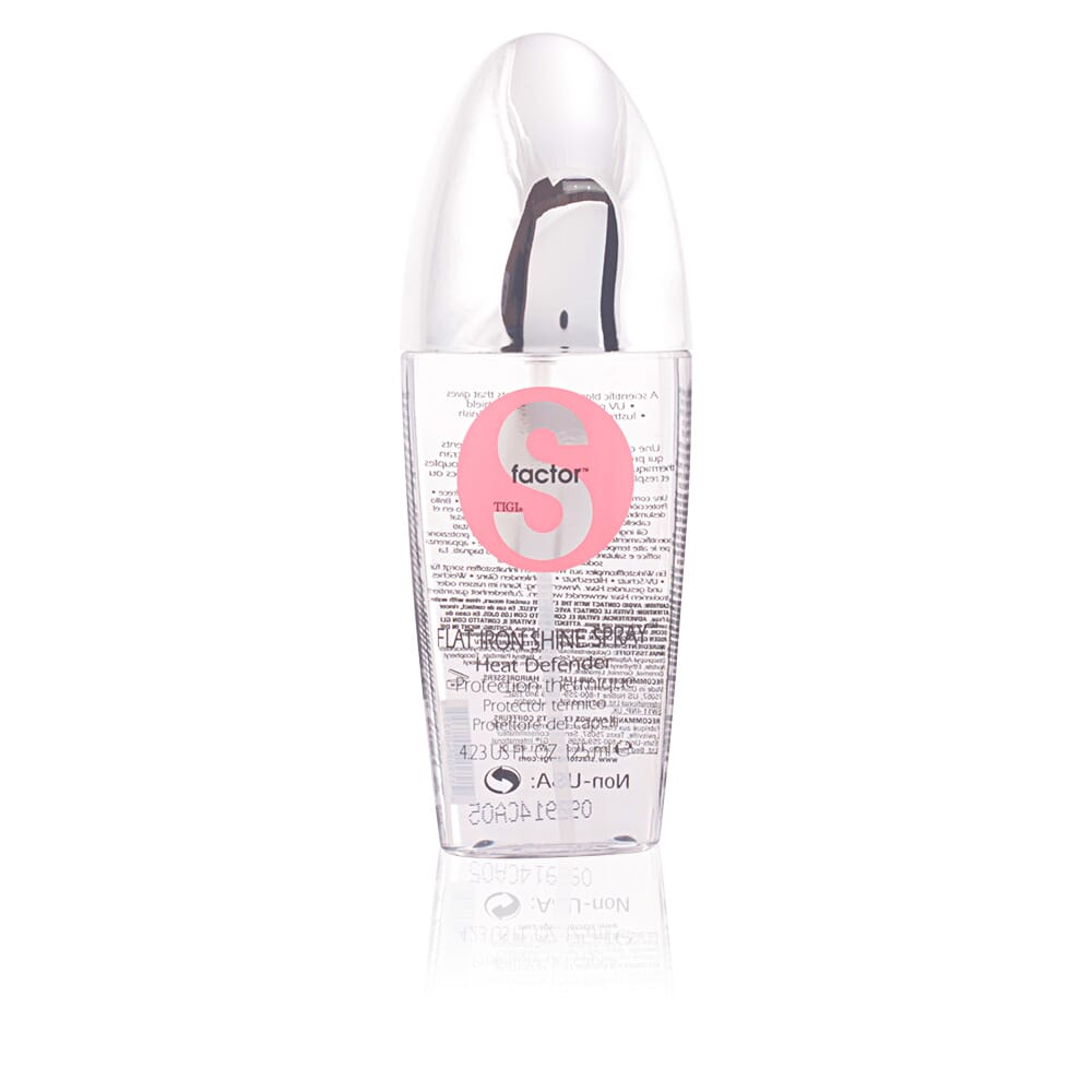 S Factor Flat Iron Shine Spray Heat Defender 125 ml