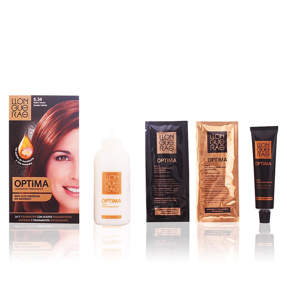 Optima Hair Colour #6.34-Golden Deep Blond