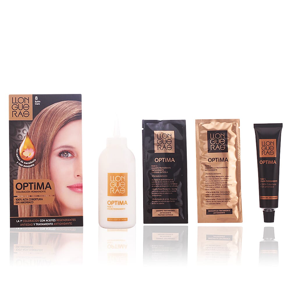 Optima Hair Colour #8-Light Blond