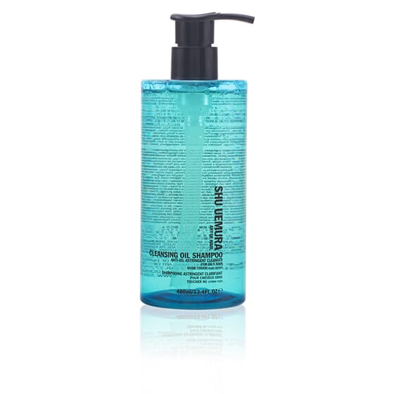 Cleansing Oil Shampoo Anti-Oil Astringent Cleanser 400 ml de Shu Uemura