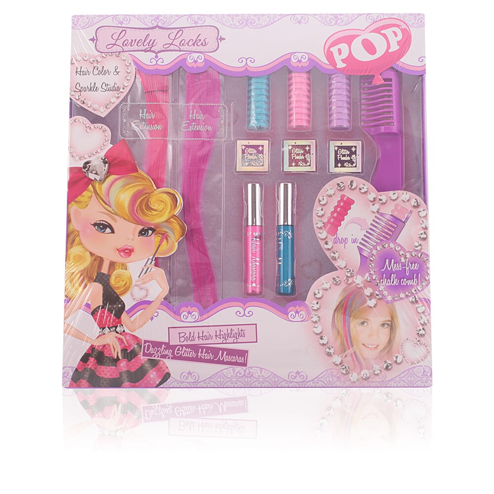 Pop Lovely Locks Hair Color Sparkle Studio  11 Uds