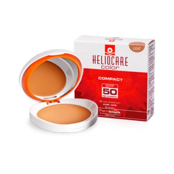 Heliocare Color Compact SPF50 Light 10 g - Touche naturelle