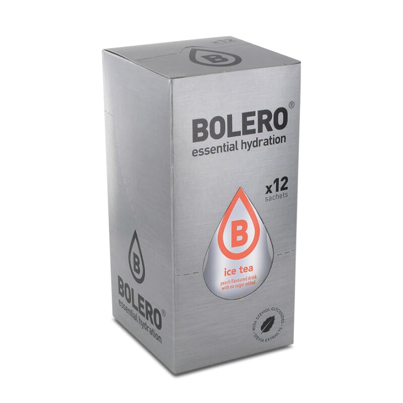 BOLERO TÉ HELADO MELOCOTÓN CON ESTEVIA 12 Sobres de 8g