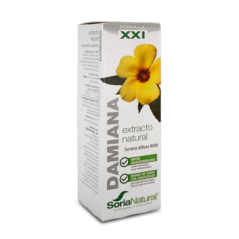 EXTRACTO NATURAL DE DAMIANA XXI 50ml