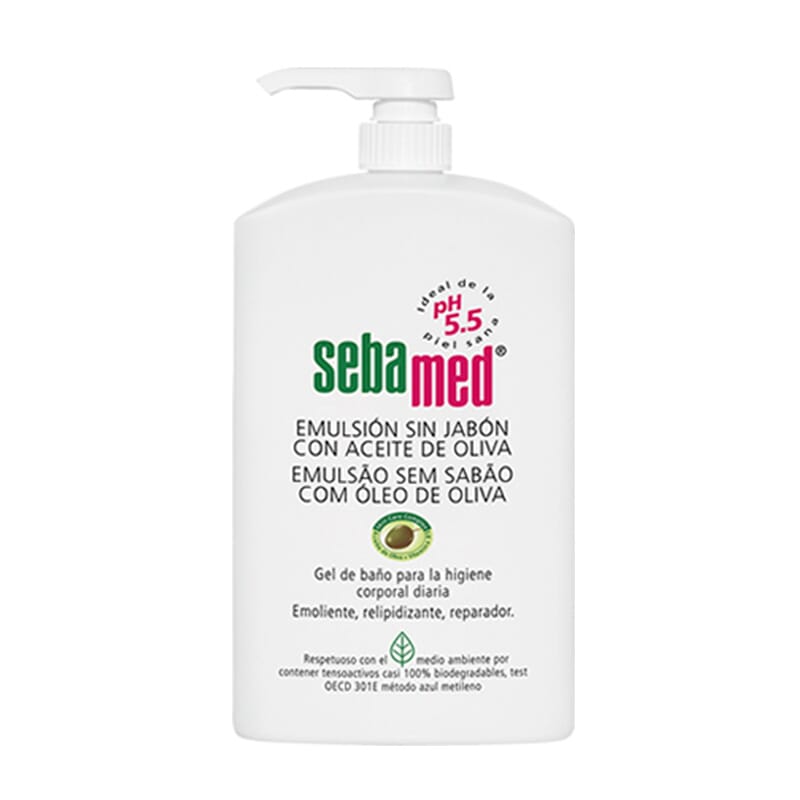 SEBAMED EMULSIÓN SIN JABÓN CON ACEITE DE OLIVA 1000ml
