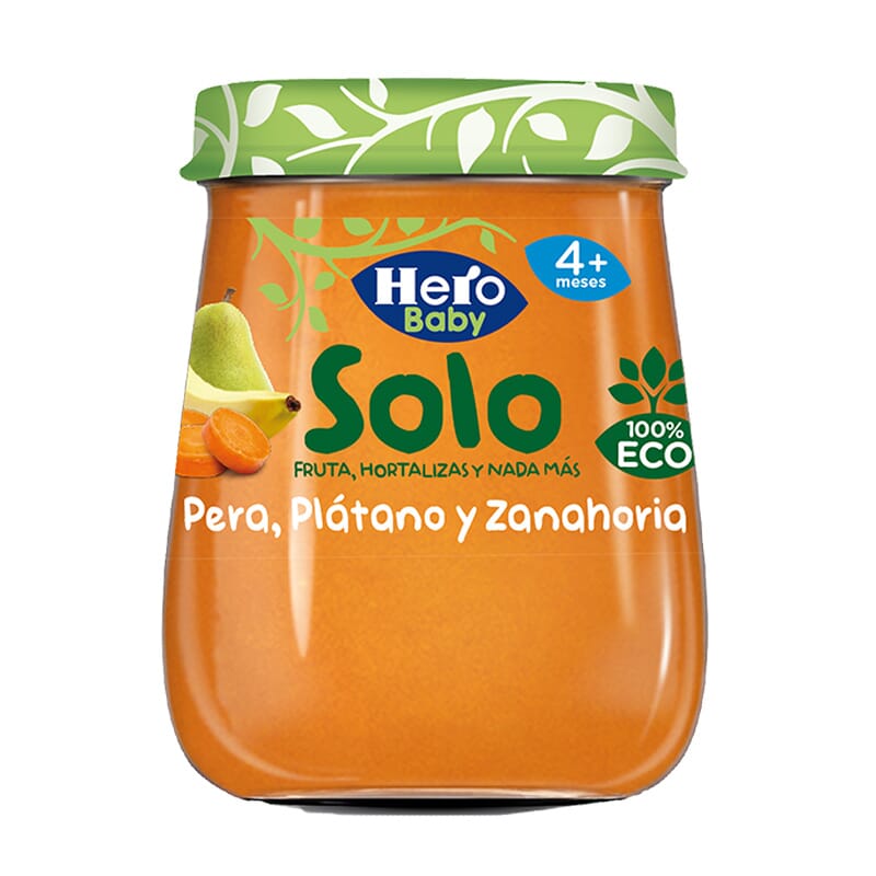 POTITO PERA, PLÁTANO Y ZANAHORIA ECOLÓGICO 120g