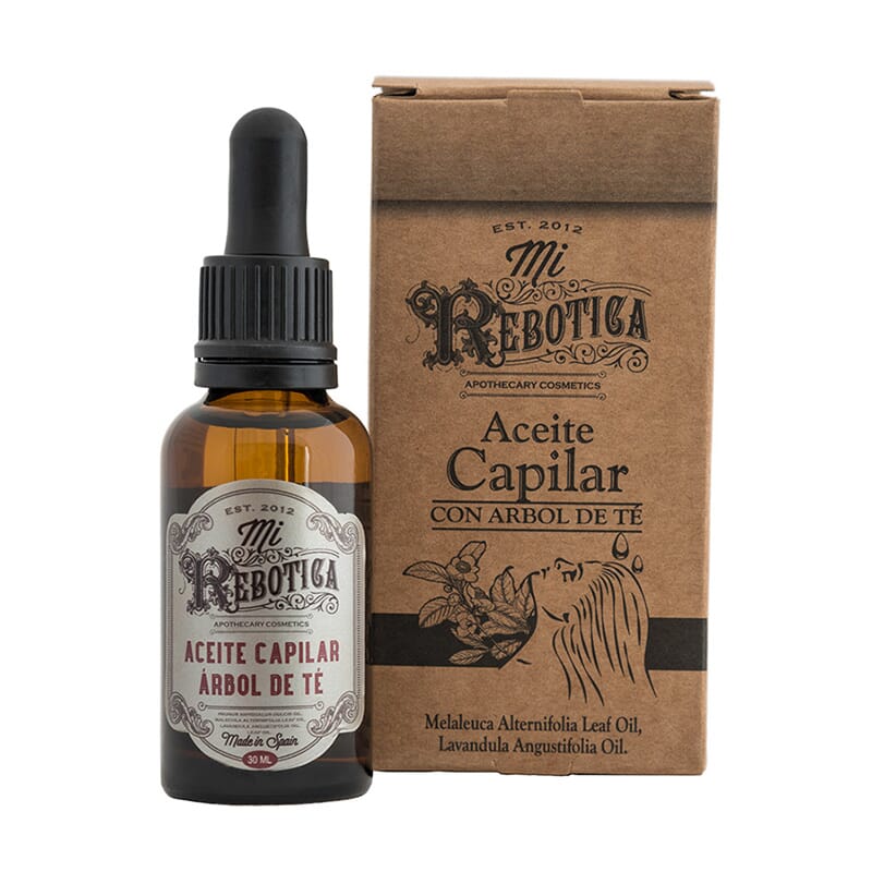 ACEITE CAPILAR CON ARBOL DE TE 30ml