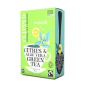 Bio Grüner Tee Mit Aloe Vera Und Zitrone 20 Tees von Clipper