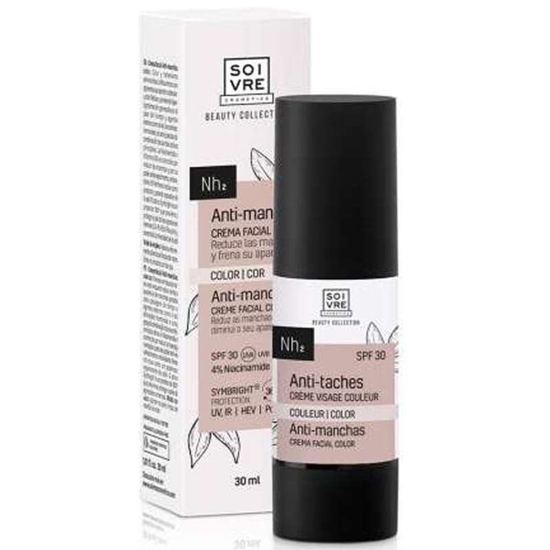 GEZICHTCRÈME ANTIVLEKKE KLEUR SPF30 30ml