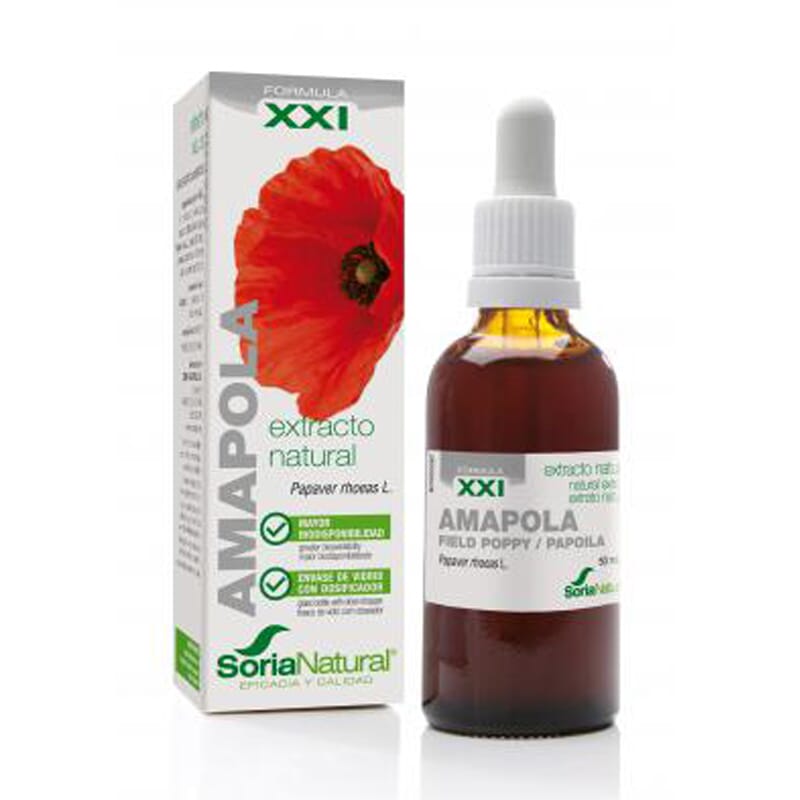 EXTRACTO NATURAL DE AMAPOLA XXI 50ml