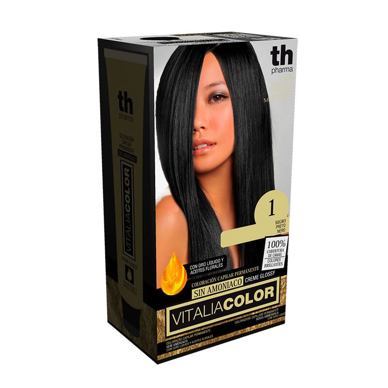 VITALIA COLOR TINTE Nº1 SIN AMONIACO NEGRO 1 Ud