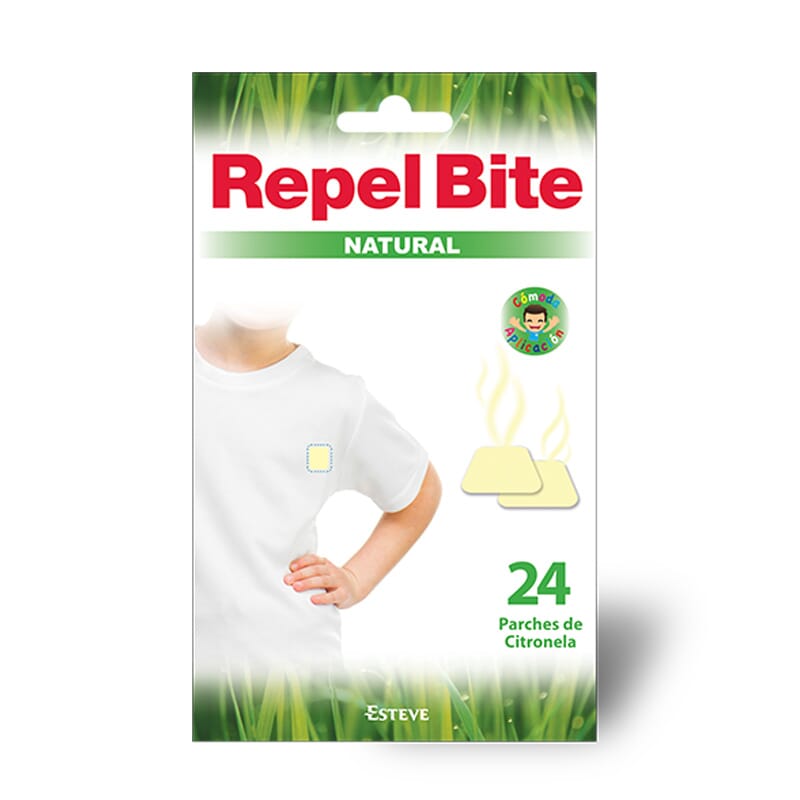 REPEL BITE NATURAL PARCHES DE CITRONELA 24 Uds