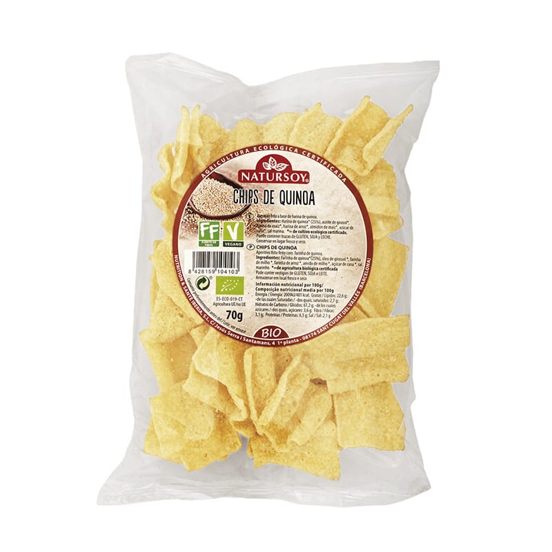 CHIPS DE QUINOA BIO 70g