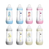 Mam Easy Start Biberón Anticólico +4 M 320ml- ¡Sin bisfenol A!