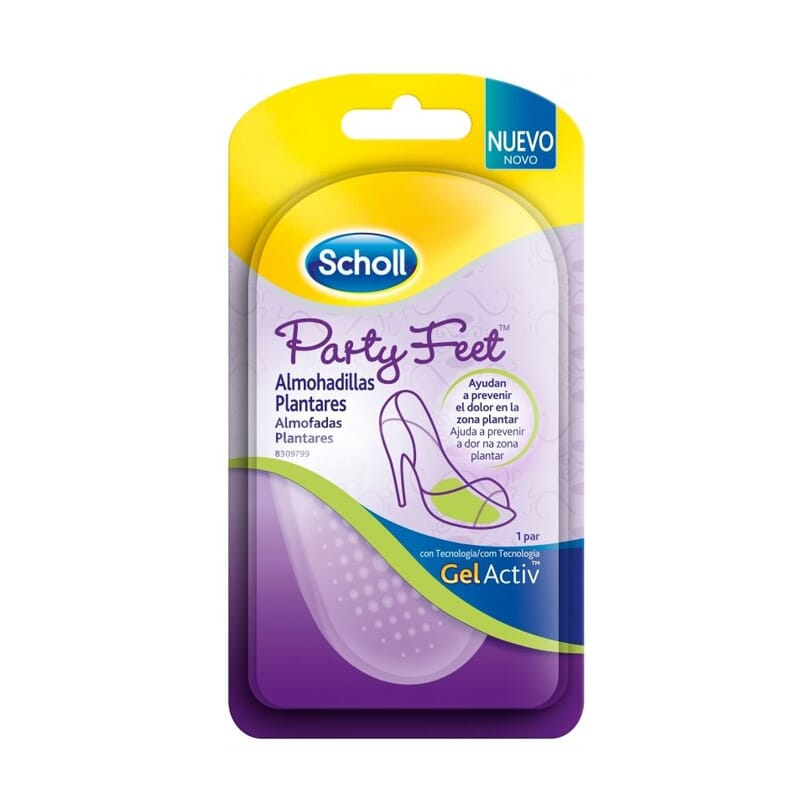 PARTY FEET ALMOHADILLAS PLANTARES 2 Ud