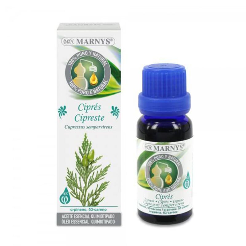 ACEITE ESENCIAL QUIMIOTIPADO DE CIPRÉS 15ml