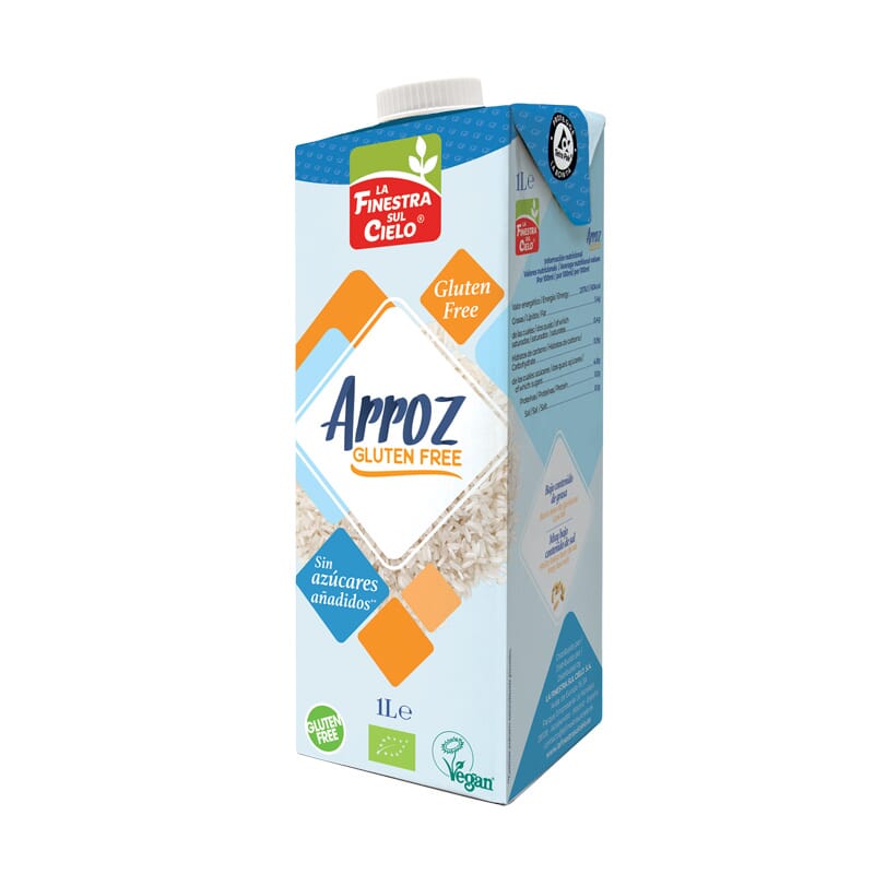 BEBIDA DE ARROZ SIN GLUTEN BIO 1000ml